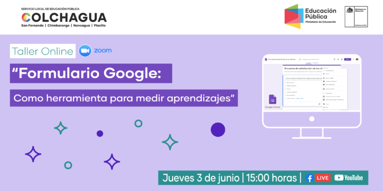 Taller Online: “Formulario Google: Como herramienta para medir aprendizajes”