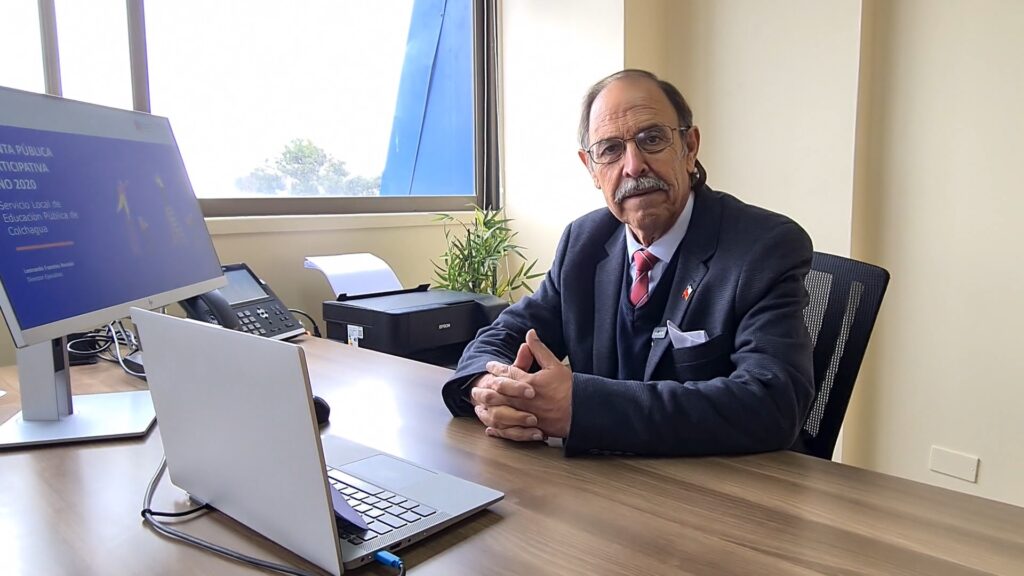 Director Ejecutivo del Servicio Local de Educación Pública Colchagua, Leonardo Fuentes Román