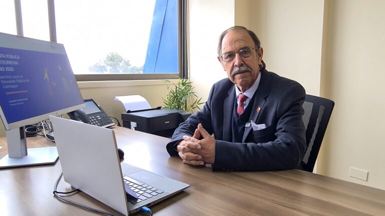 Director Ejecutivo del Servicio Local de Educación Pública Colchagua, Leonardo Fuentes Román