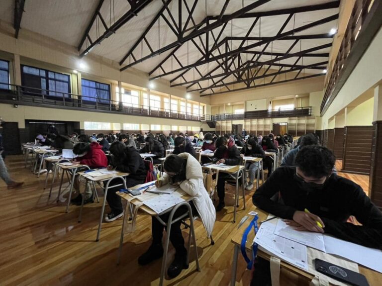 Alumnos del territorio de Colchagua rindieron ensayo presencial para la Admisión a la Educación Superior