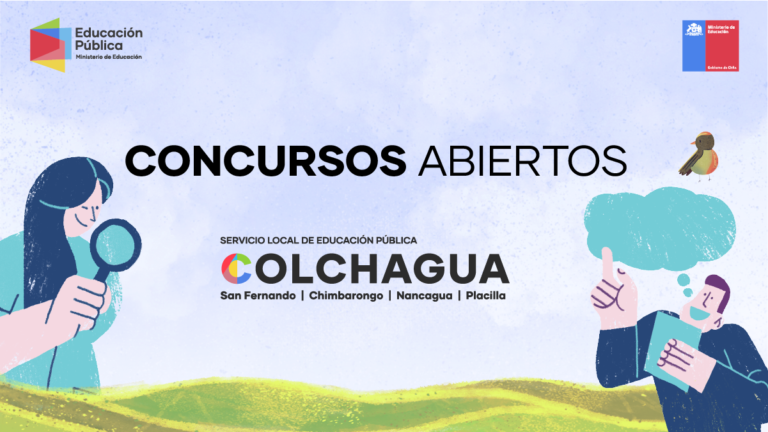 3era. Convocatoria 2022 de directores y directoras para SLEP Colchagua