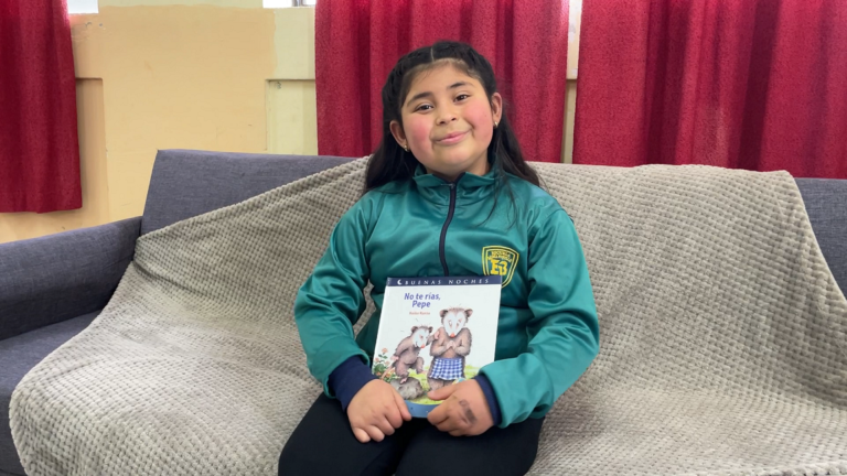 Alumna nancagüina busca convertirse en ganadora del mayor concurso nacional de lectura a viva voz
